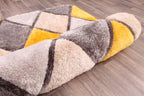 3D CARVED DIAMOND OCHRE