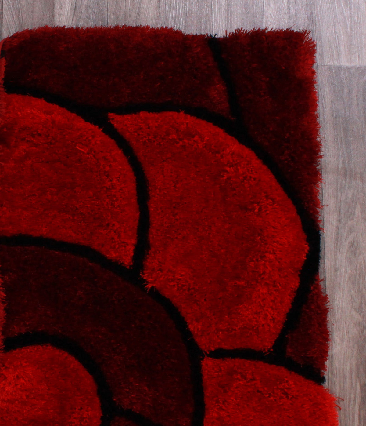 3D CARVED ROSE RED