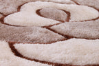 3D CARVED ROSE NATURAL