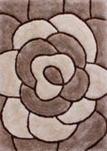 3D CARVED ROSE NATURAL