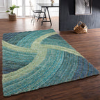 3D SHAGGY STELLA BLUE
