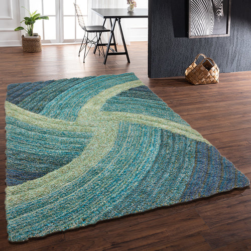 3D SHAGGY STELLA BLUE