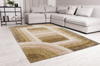 3D SHAGGY TRELLIS BROWN