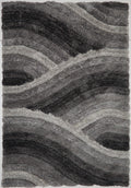 3D SHAGGY WAVE CHARCOAL