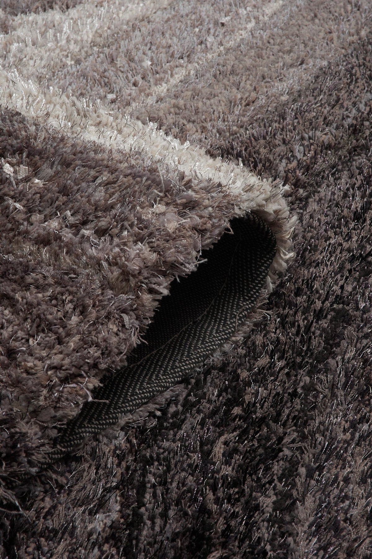 3D SHAGGY WAVE CHARCOAL