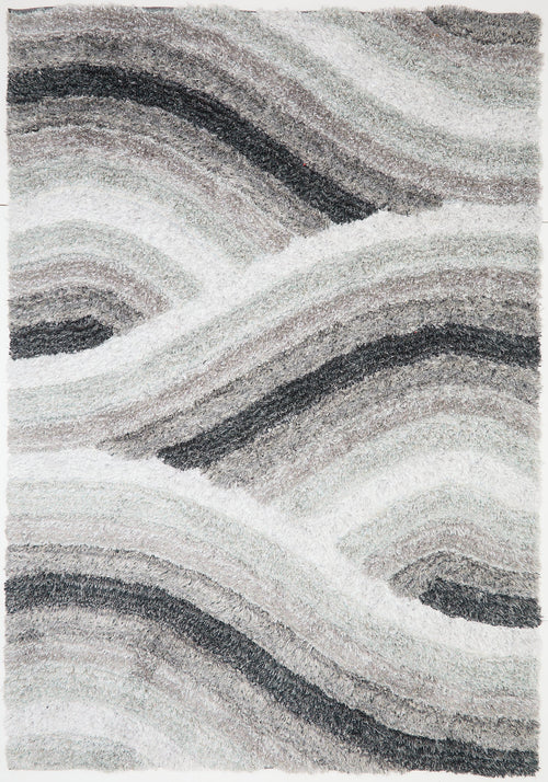 3D SHAGGY WAVE GREY