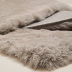 SUPER LUXE FAUX FUR SILVER