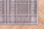 TARTAN CHECK GREY/OCHRE