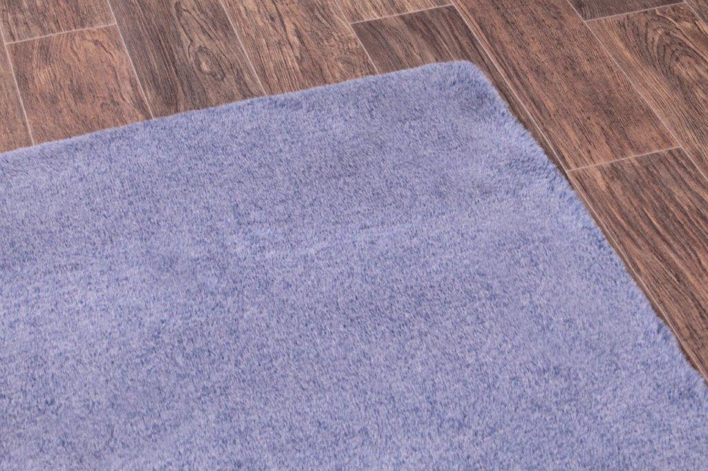 TIPPED LUXE FUR PLAIN BLUE