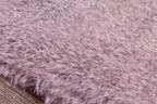 TIPPED LUXE FUR PLAIN AMETHYST