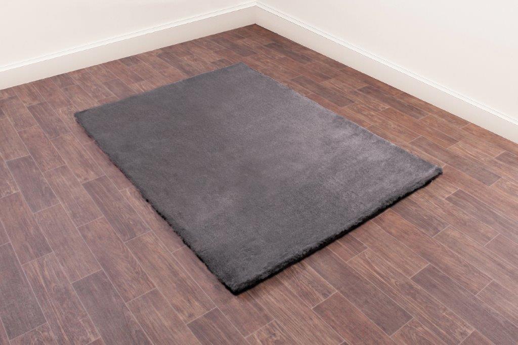 TIPPED LUXE FUR PLAIN GREY