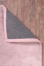 TIPPED LUXE FUR PLAIN PINK
