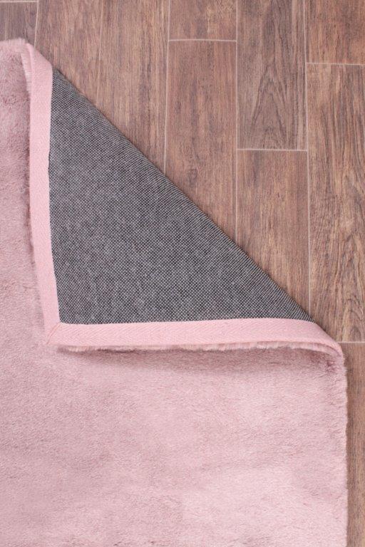 TIPPED LUXE FUR PLAIN PINK