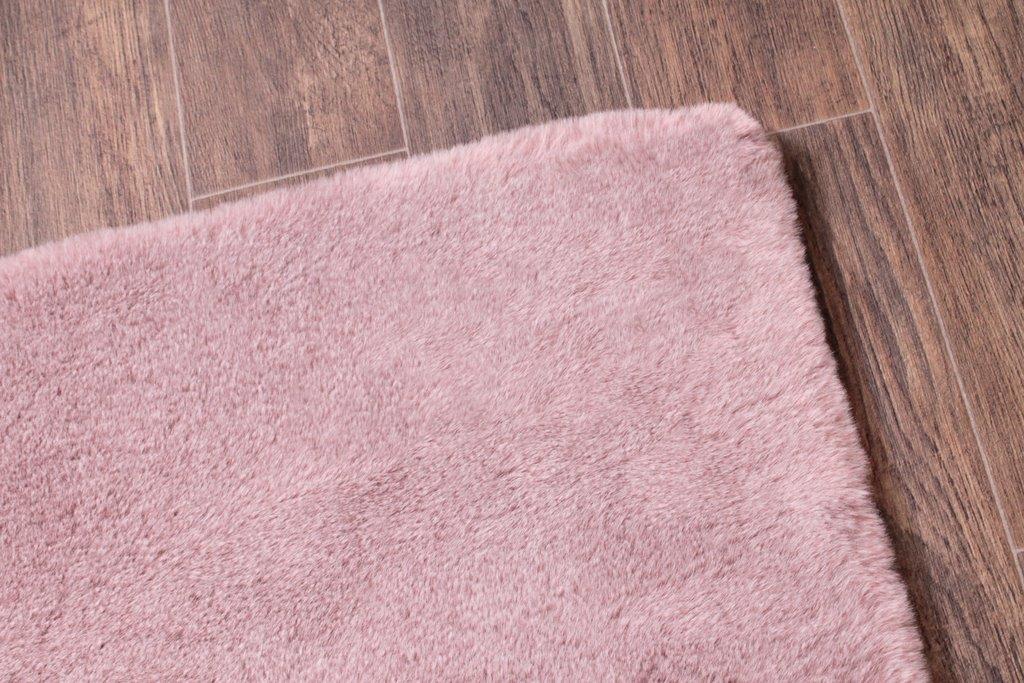 TIPPED LUXE FUR PLAIN PINK