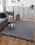 TIPPED LUXE FUR PLAIN GREY